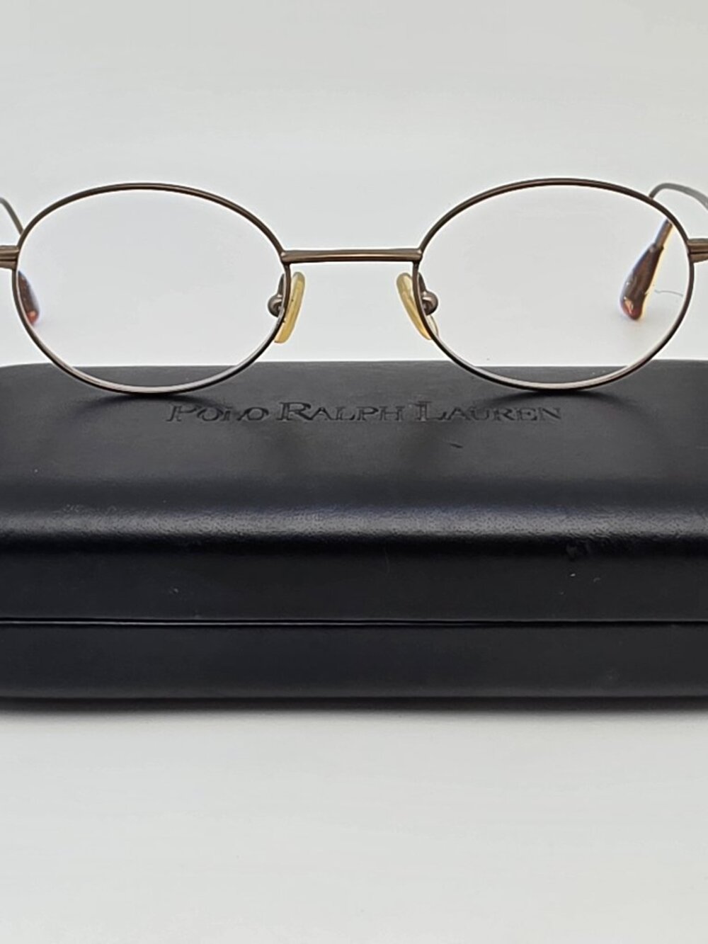 Polo Ralph Lauren Polo Classic 369 Brown Eyeglasses Frame w/ Flexhinge and Case